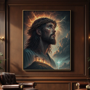 Jesus Cross Canvas – Powerful Symbol of Redemption & Grace