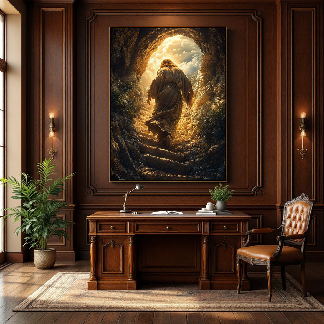 Jesus Canvas Art – Sacred Christian Wall Prints for Home