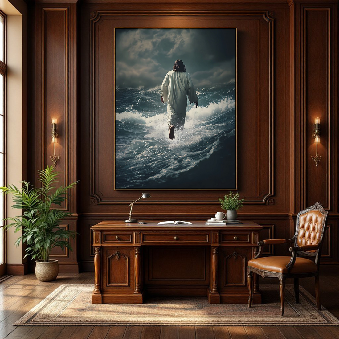 Jesus Canvas Wall Art A Daily Inspiration of Faith and Hope