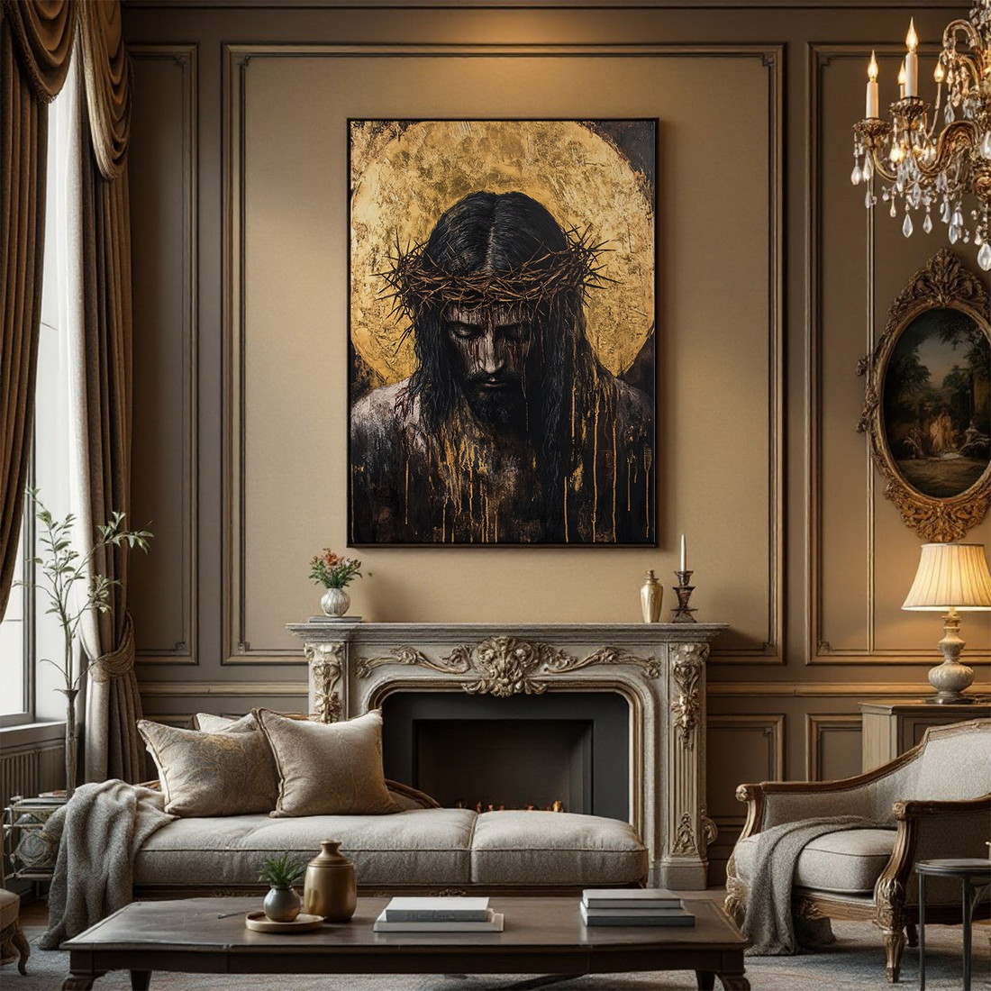 Sacred Heart of Jesus Canvas – Catholic and Christian Home Wall Art Canvas Prints