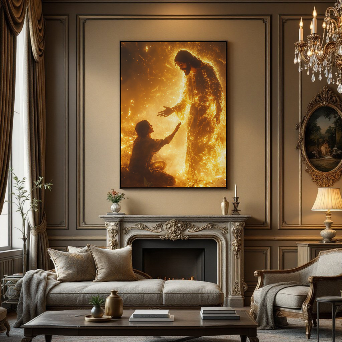 Jesus Christ Canvas – Beautiful Christian Art Prints for Living Room