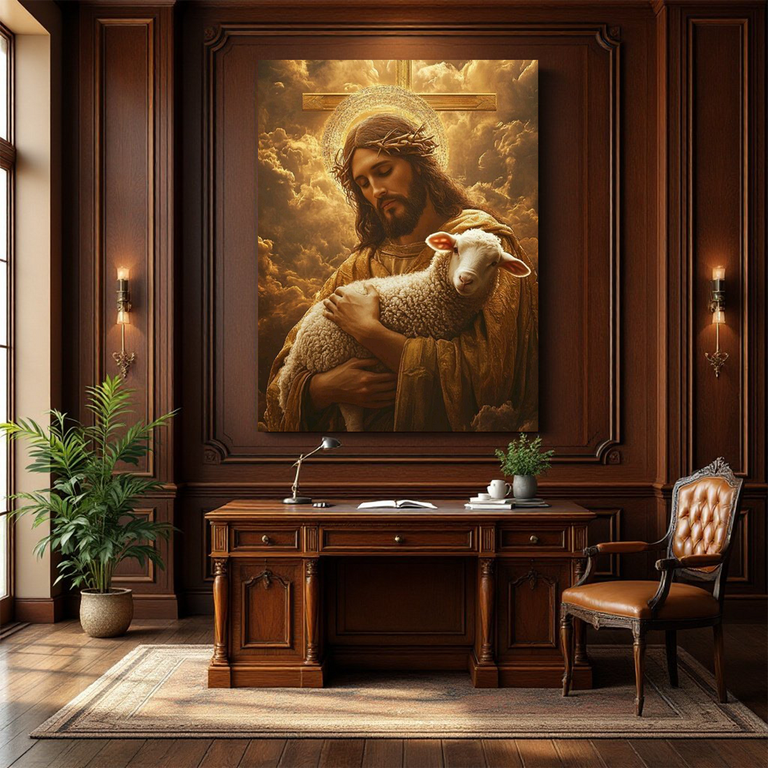 Jesus Canvas Art – Stunning Christian Artwork for Home & Worship Space Canvas